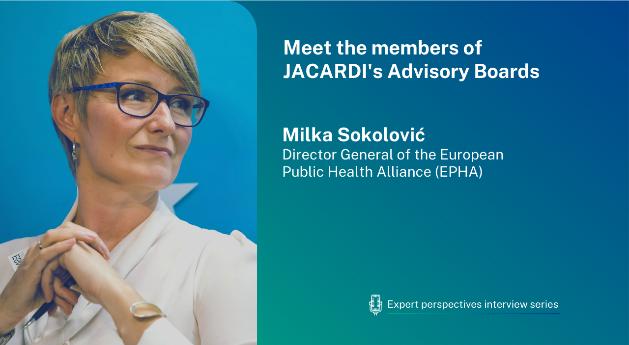 Milka Sokolović: JACARDI is a beacon of proactive change in Europe’s healthcare landscape