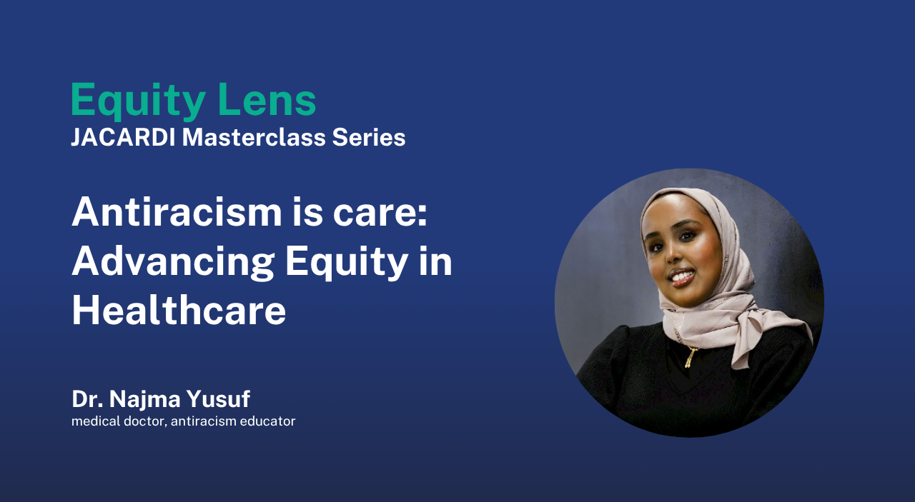 Equity Lens: Antiracism is integral to reducing health inequalities      