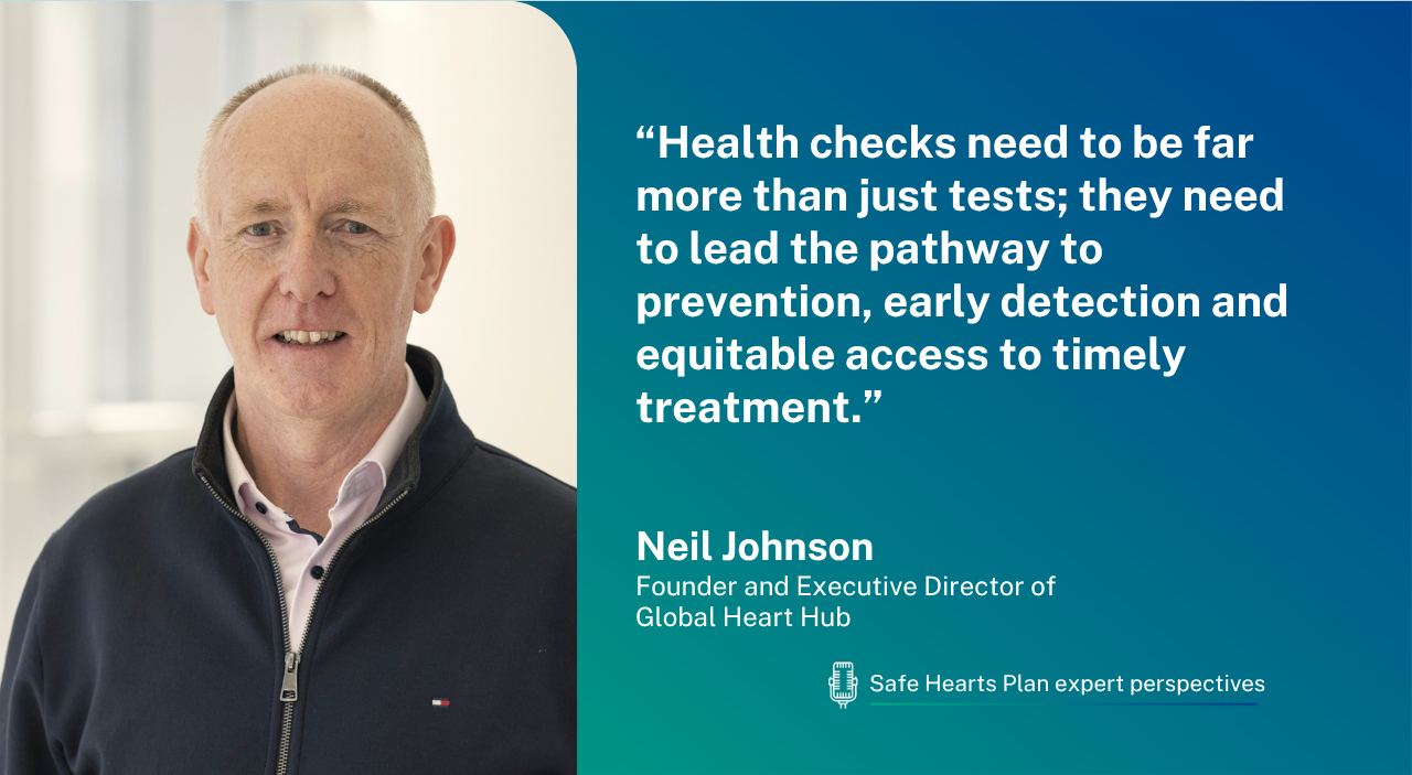 Neil Johnson, Founder and Executive Director of Global Heart Hub
