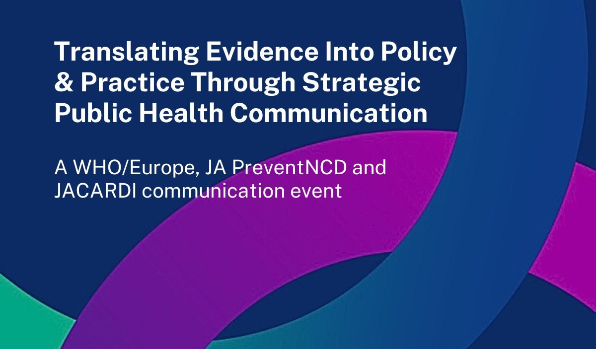 Translating Evidence Into Policy & Practice Through Strategic Public Health Communication